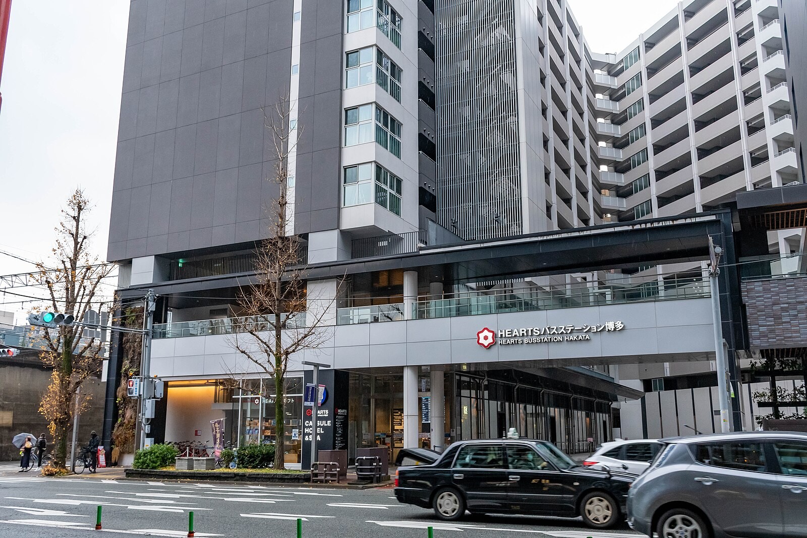 HEARTS Bus Station Hakata city travel context