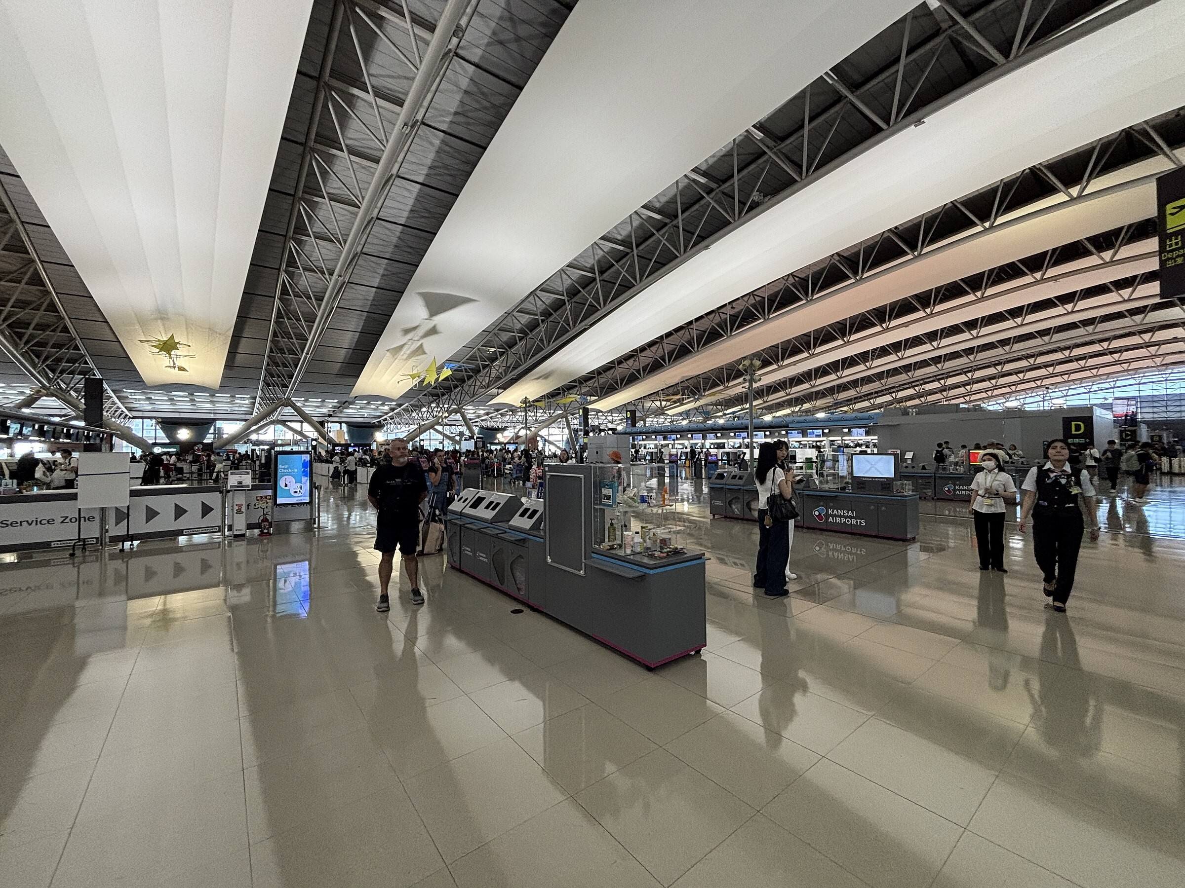 간사이공항 터미널 1 출발층