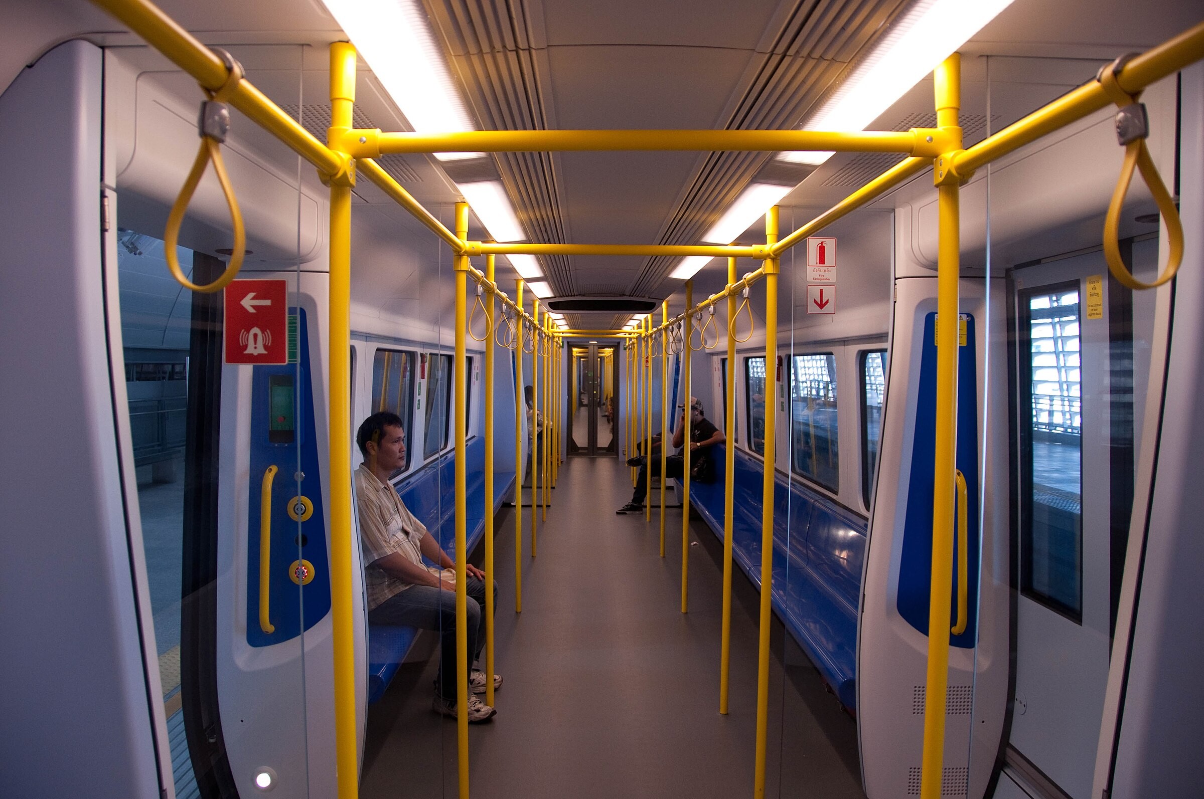 Airport Rail Link 열차 실내