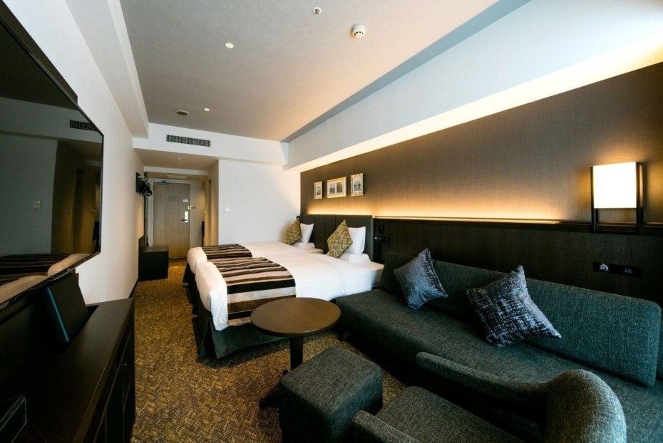 HOTEL MYSTAYS PREMIER 삿포로 파크 객실 휴식 공간