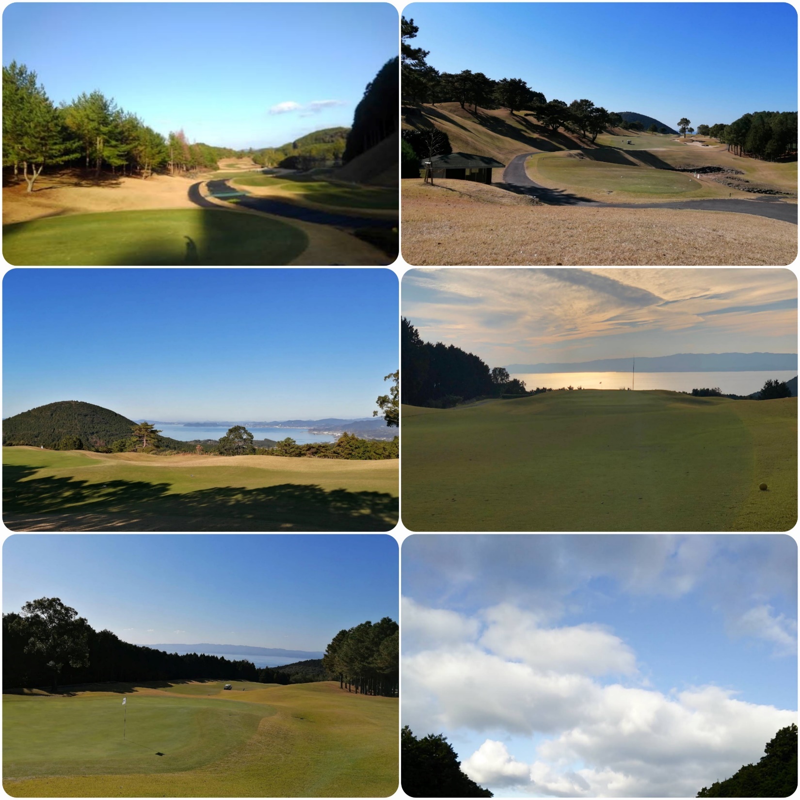 오무라완 골프클럽 뉴 코스 (Ohmurawan Golf Club New Course) 실제 코스 사진