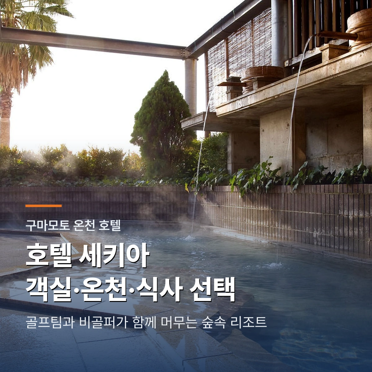호텔 세키아 객실 온천 식사 선택 안내