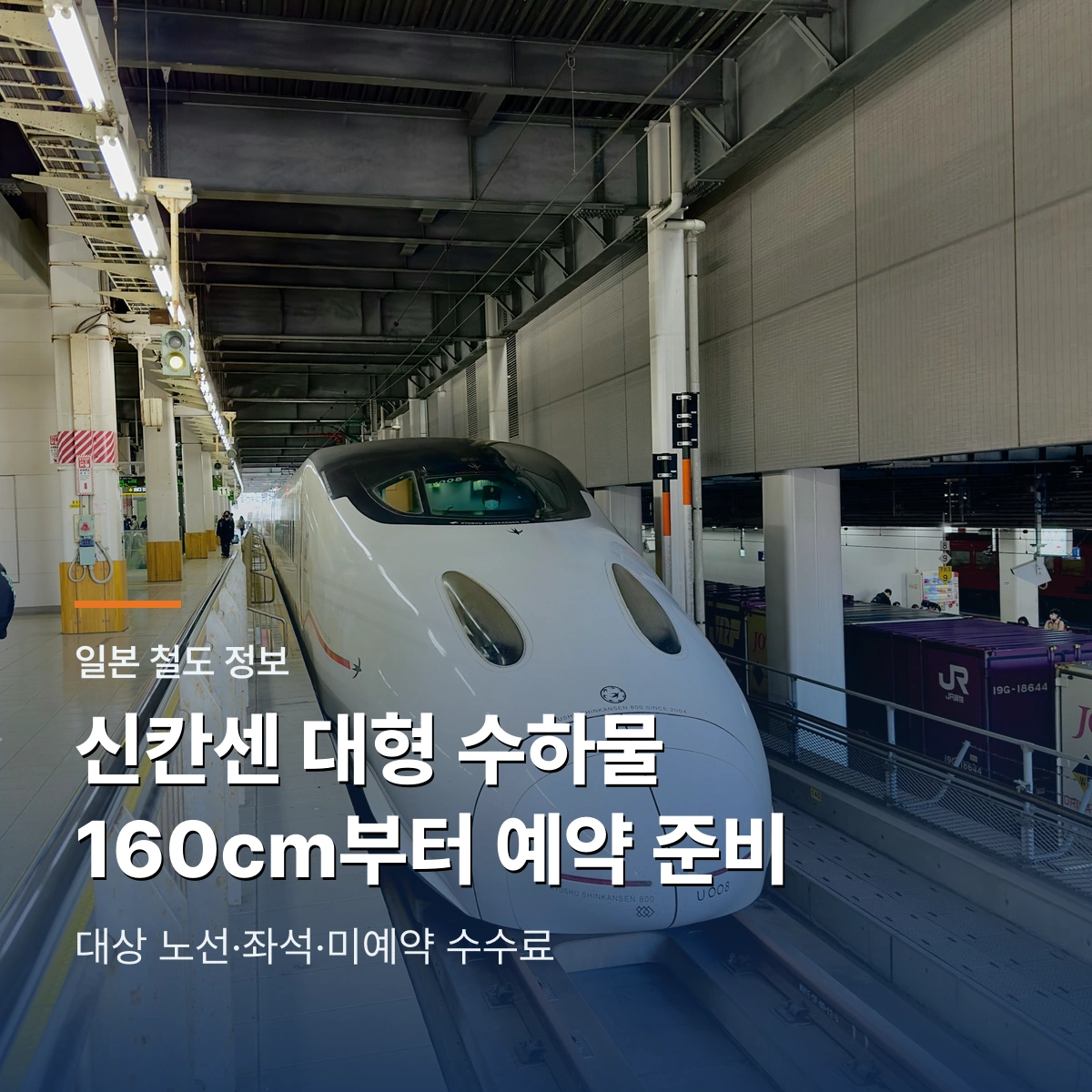 신칸센 대형 수하물 규정 | 예약 필요한 크기·좌석·노선 선택법