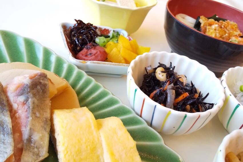 더 셀렉톤 다카마쓰 조식 한 접시