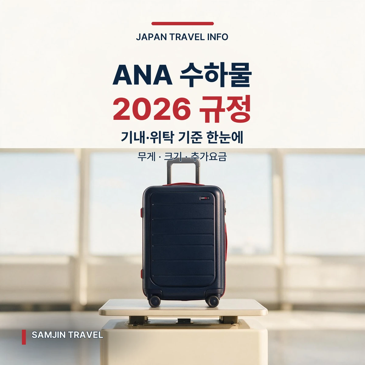 ANA 기내 및 위탁 수하물 규정 안내